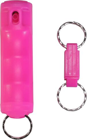 VEXOR Pepper Spray Gel—Police Strength—Flip-Top & Finger Grip—Quick Release Key Ring—20+ Shots—10-12 Ft. Range—5 Colors in Kuwait