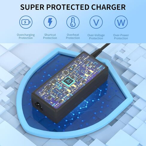 45W Round Tip Laptop Charger Fit for Dell Inspiron 13 14 15 3000 5000 7000 Series 15-3552 3555 3558 3565 3567 5551 5552 5555 5558 5559 DA45NM140 LA45NM140 19.5V 2.31A AC Adapter Power Cord in Kuwait