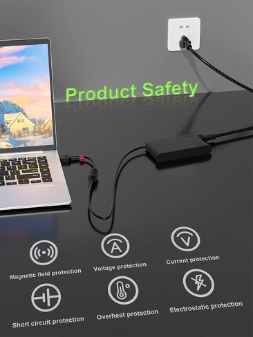 GaN Slim 180W USB C Charger Fit for Lenovo Laptop in Saudi Arabia