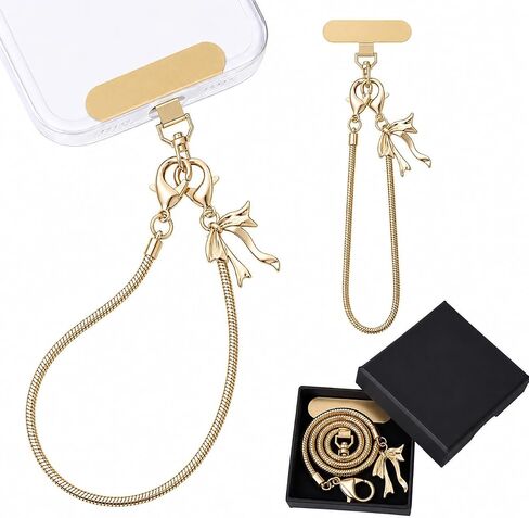 Phone Wrist Strap Metal Phone Chain Wristlet Detachable in Kuwait