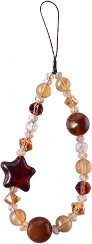 Phone Wrist Strap Crystal Beaded Leopard Lanyard in Saudi Arabia