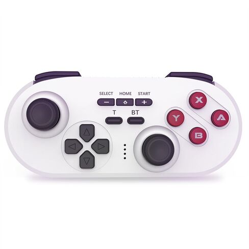 MOVONE Wireless Controller 2 pack for Nintendo Switch/Lite/OLED/Switch 2/PC/Steam Deck, Dual Vibration/Turbo/Ergonomic (Black&White) in Saudi Arabia