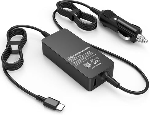 100W USB C Laptop Car Charger Compatible with Dell in Saudi Arabia