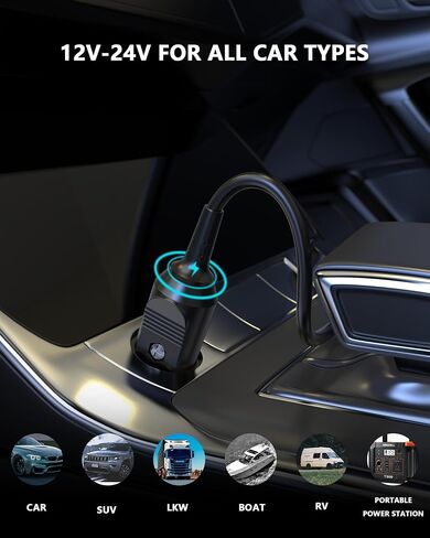 100W USB C Laptop Car Charger Compatible with Dell in Saudi Arabia