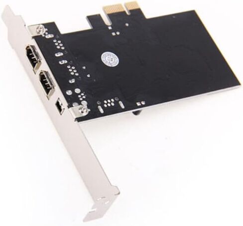 Metal Black with 3 External Ports Pcie to 1394 Expansion Card in Saudi Arabia