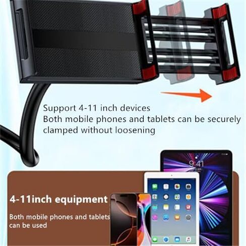 Gooseneck Phone Mount—39-inch flexible long-arm phone/iPad mount in Kuwait