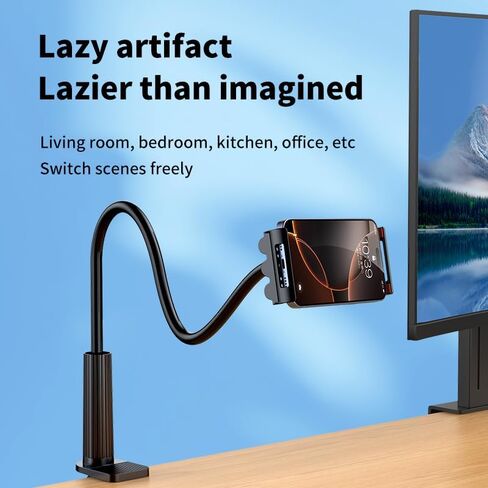 Gooseneck Phone Mount—39-inch flexible long-arm phone/iPad mount in Kuwait