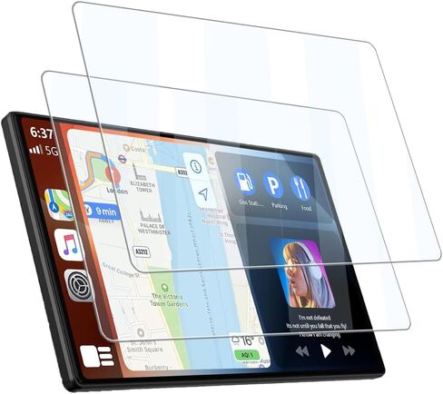 [2 Pack TPU Screen Protector for RQO K3 pro Carplay 9" in Kuwait
