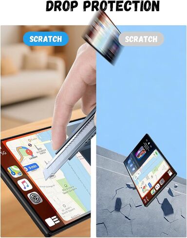 [2 Pack TPU Screen Protector for RQO K3 pro Carplay 9" in Kuwait
