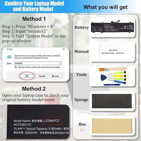 بطارية بديلة L22D4PC2 لجهاز Lenovo Legion Slim 5 16AHP9 in Kuwait