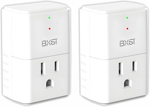 BXST 918J Single Outlet Surge Protector for Home Appliance Small Multi Function Plug with Surge Protection Wall Mount Power Suppressor for Refrigerator, TV, PC, Xbox, PS5, 120V, 1800W, 1 Pack in Saudi Arabia