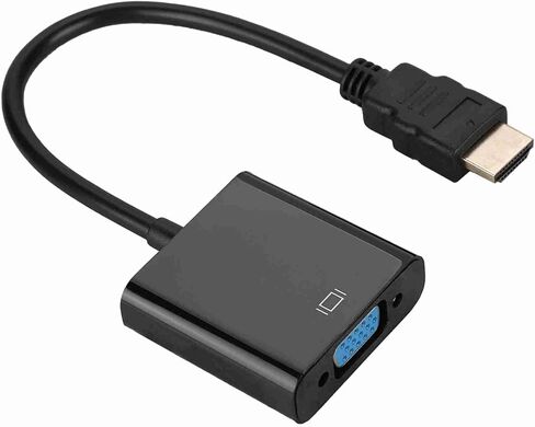 720p 1080p Male to VGA Female Video Converter Adapter Cable 2 Connect Laptops VG Male Cable to VGA Female CableHDMI Cable720p 1080p CableVideo Converter CableVideo in Saudi Arabia