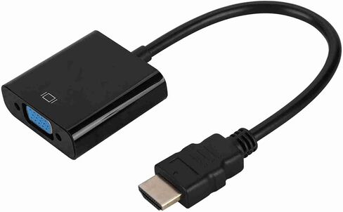 720p 1080p Male to VGA Female Video Converter Adapter Cable 2 Connect Laptops VG Male Cable to VGA Female CableHDMI Cable720p 1080p CableVideo Converter CableVideo in Saudi Arabia