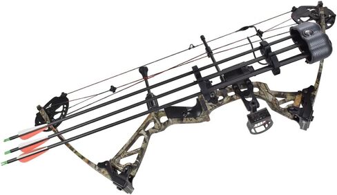 YLS Archery Arrow Quiver Carbon Camo 5-Arrow Quick Release for Compound Bow Crossbow Practice Target Hunting in Kuwait
