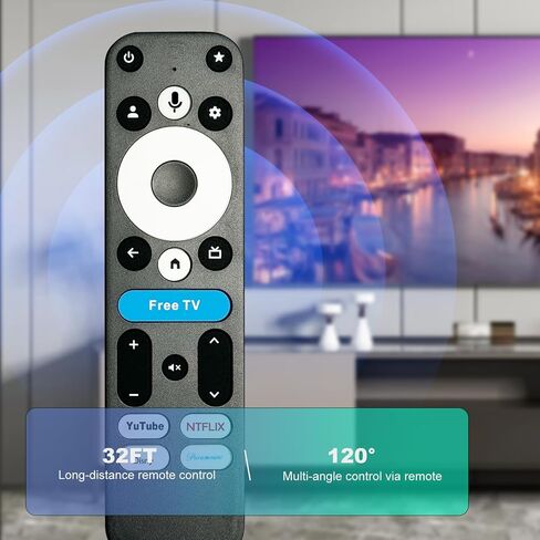 Replaced Remote Control fit for onn 4K Plus/4K Pro Streaming Box in Saudi Arabia