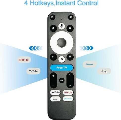 Replaced Remote Control fit for onn 4K Plus/4K Pro Streaming Box in Saudi Arabia