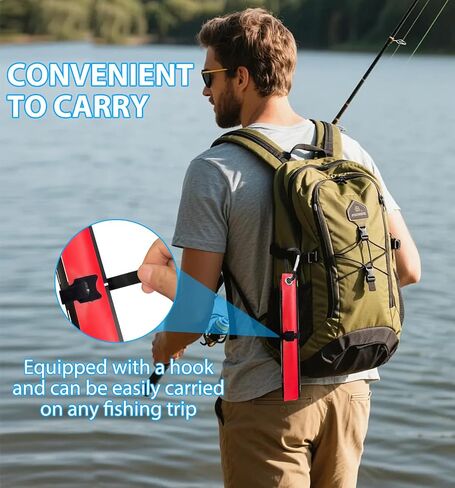 BATHRINS 2 Pcs Waterproof Fish Measuring Board with Fish Scale 43in Fish Ruler Fishing Tools for Boat, Kayak, Yacht and Coolers in Saudi Arabia