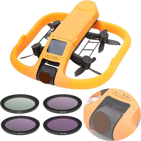 Filter/Lens Filter Set for HOVERAir Aqua，Aluminum Alloy Frame Optical Glass Multi-Layer Coating Water-Repellent and Stain-Resistant (UV) in Kuwait