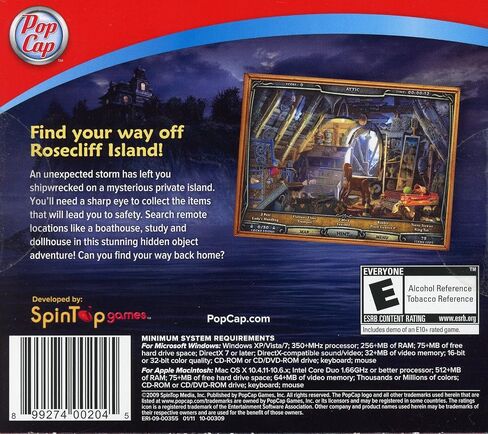 Escape Rosecliff Island- PC and Mac compatible in Kuwait