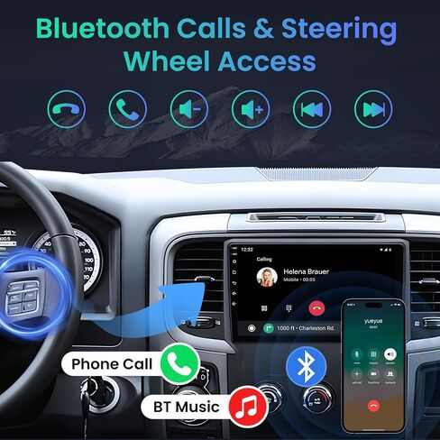 4 + 64GB ROM Car Radio for Dodge Ram 1500 2500 3500 2013-2018 in Kuwait