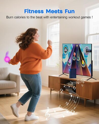 MetFut AR Motion Gaming Console for Kids with Adjustable Camera -Navy Blue in Saudi Arabia