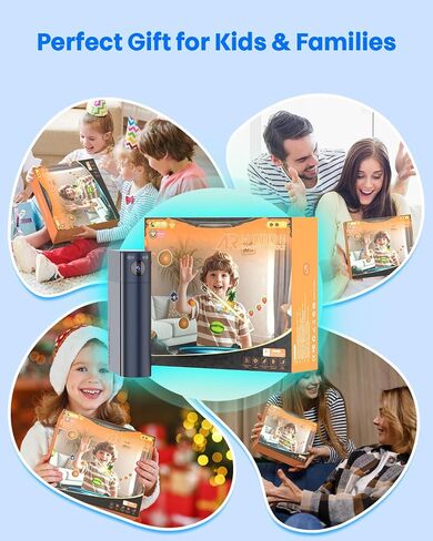 MetFut AR Motion Gaming Console for Kids with Adjustable Camera -Navy Blue in Saudi Arabia