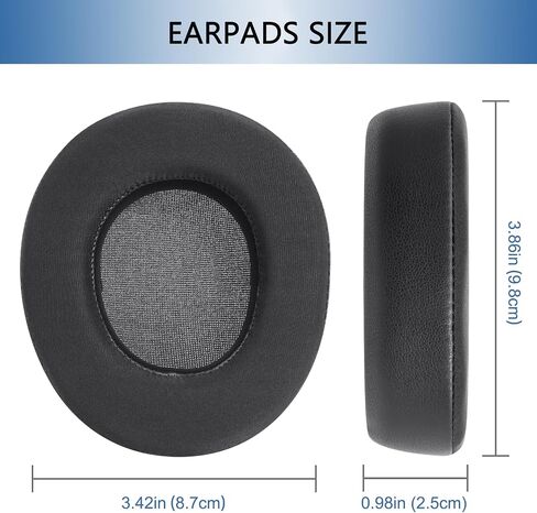 GEVO Cooling Gel Ear Pads Replacement for SteelSeries Arctis Nova Pro Wireless & Nova Elite Gaming Headset, Earpads for Nova Pro Wireless & Nova Elite Headphones with Memory Foam (Cooling Gel Black) in Saudi Arabia