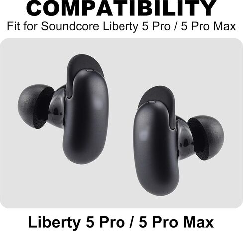 Memory Foam Ear Tips for Soundcore Liberty 5 Pro/Liberty 5 Pro Max in Kuwait
