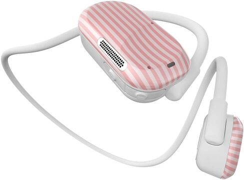 Purity Air Open Ear Headphones - True Air Conduction Wireless Bluetooth Open Ear Earbuds with Dual Mic for iPhone/Android - Secured Long Wearing Comfort, Sports Sweat Resistant (Black/Black) in Kuwait