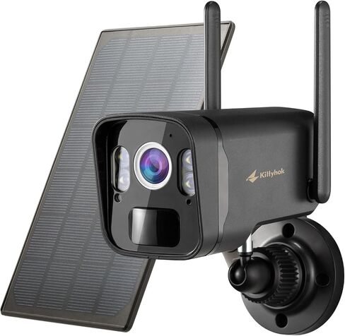 Kittyhok 2K Solar Security Camera Outdoor, 4MP FHD Wireless Security Camera in Kuwait