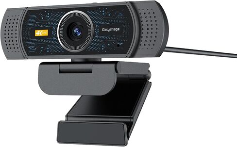 4K Webcam for PC, PDAF Autofocus, Web Cam with Mics for Streaming in Saudi Arabia