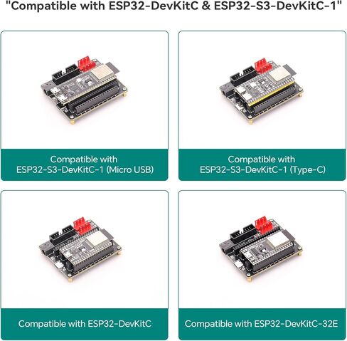 RGB Matrix Adapter for ESP32-DevKitC, HUB75 5V in Kuwait