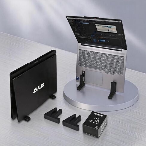 Rayjee 2-Pack Vertical Gaming Laptop Stand for Desktop in Saudi Arabia