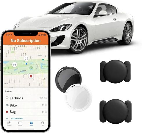 2 Pack GPS Tracker for Vehicles Works with Find My (iOS Only) Magnetic Case in Kuwait