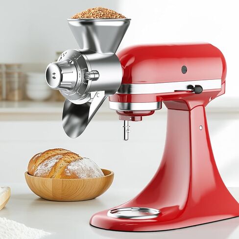 HOZODO Grain Mill Attachment for KitchenAid Stand Mixer, All Metal in Saudi Arabia