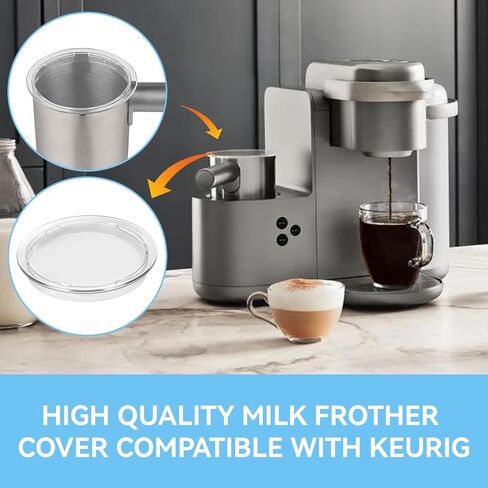 2 Pack Milk Frother Lid for Keurig K-Café Milk Frother Cup Replacement Lid in Kuwait