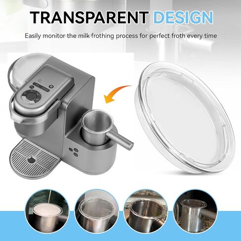 2 Pack Milk Frother Lid for Keurig K-Café Milk Frother Cup Replacement Lid in Kuwait