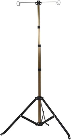 Tripod Stand with Hooks Telescopic Pole Foldable Hardware for Campers, Outdoor Gatherings in Saudi Arabia