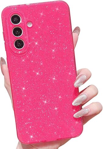 MINSCOSE Compatible with Samsung Galaxy S21 5G Case,Cute Neon Bright Color,Glitter Bling Thin Slim Shockproof Silicone Sparkly Cover for Women Girl for Galaxy S21 6.2 INCH-Mint Green in Kuwait