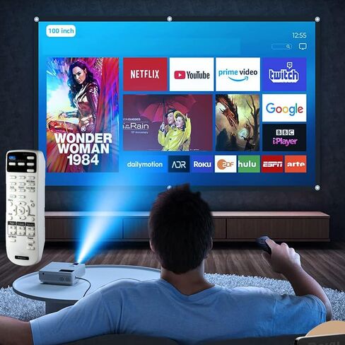 Universal Projector Remote Control fit for EPSON PowerLite Home Cinema Theater System BRIGHTLINK 425Wi 430i 435Wi 475Wi+ 475Wi 480i 485Wi in Kuwait