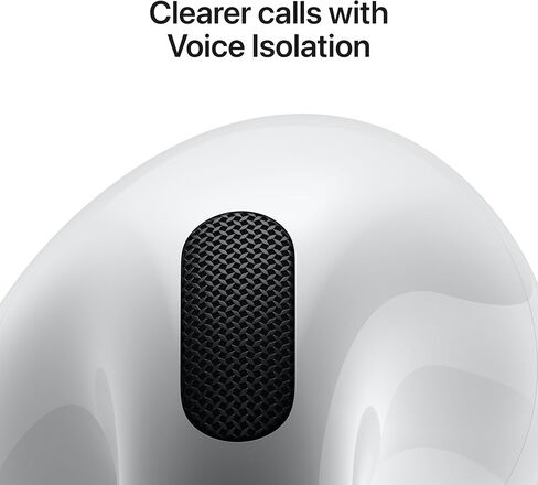 Apple Airpods (4Th Generation) Airpods 4 Headset Wireless, W129187548 (Airpods 4 Headset Wireless in-Ear Calls/Music/Sport/Everyday Bluetooth White) in Saudi Arabia