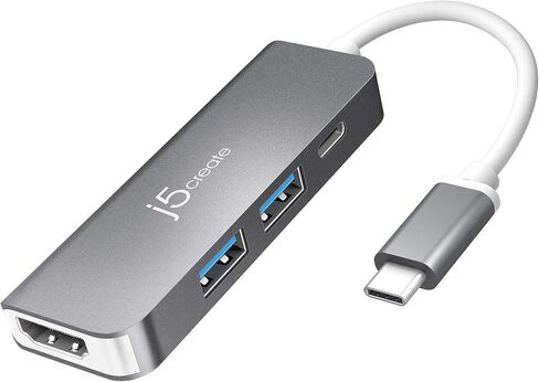 j5create USB-C to HDMI & USB 3.1 2-Port with Power Delivery in Kuwait