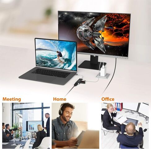 j5create USB-C to HDMI & USB 3.1 2-Port with Power Delivery in Kuwait