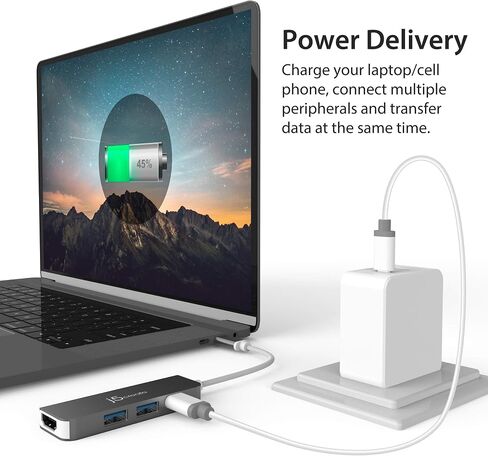 j5create USB-C to HDMI & USB 3.1 2-Port with Power Delivery in Kuwait