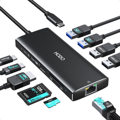 USB C Hub Laptop Docking Station,USB C Docking Station for Dell/HP Laptop in Kuwait