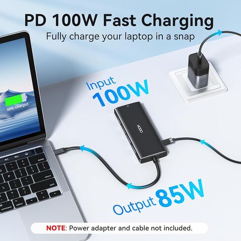 USB C Hub Laptop Docking Station,USB C Docking Station for Dell/HP Laptop in Kuwait