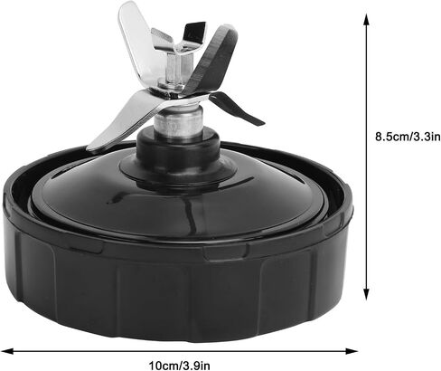 6 Fins Blender Blade Replacement, 3.9x3.54in Blender Replacement Blades, Stainless Steel Extractor Blades for Blanders Compatible with Nutri 900W 1000W Juicer Extractor in Kuwait