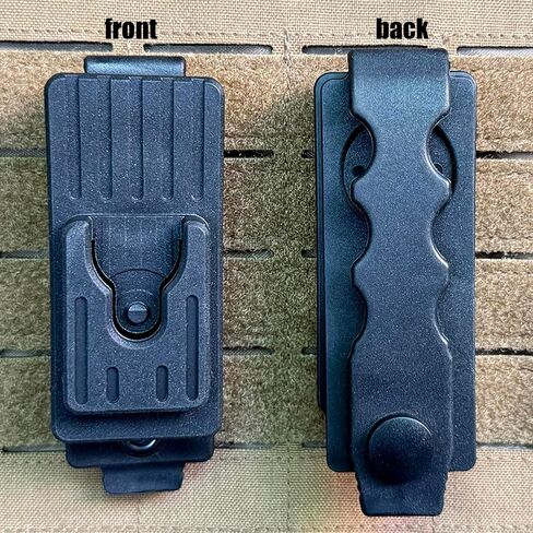 Tactical Mic Clip, 360 Degrees Rotating Quick Release Two-Way Radio Microphone Clip for Duty Belt in Kuwait
