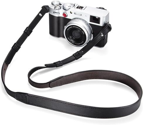 Genuine Leather Camera Strap Xiangyunsha Silk Accent in Kuwait