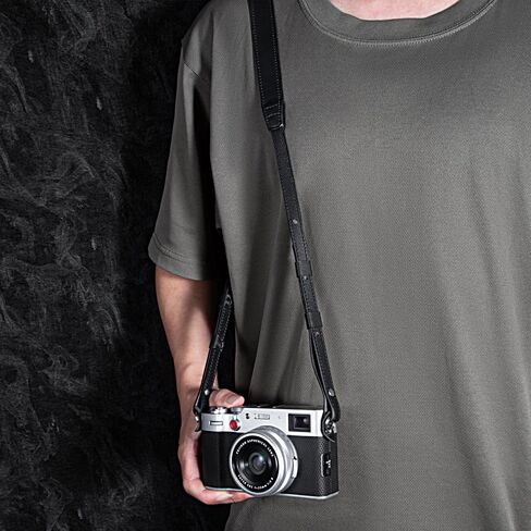Genuine Leather Camera Strap Xiangyunsha Silk Accent in Kuwait